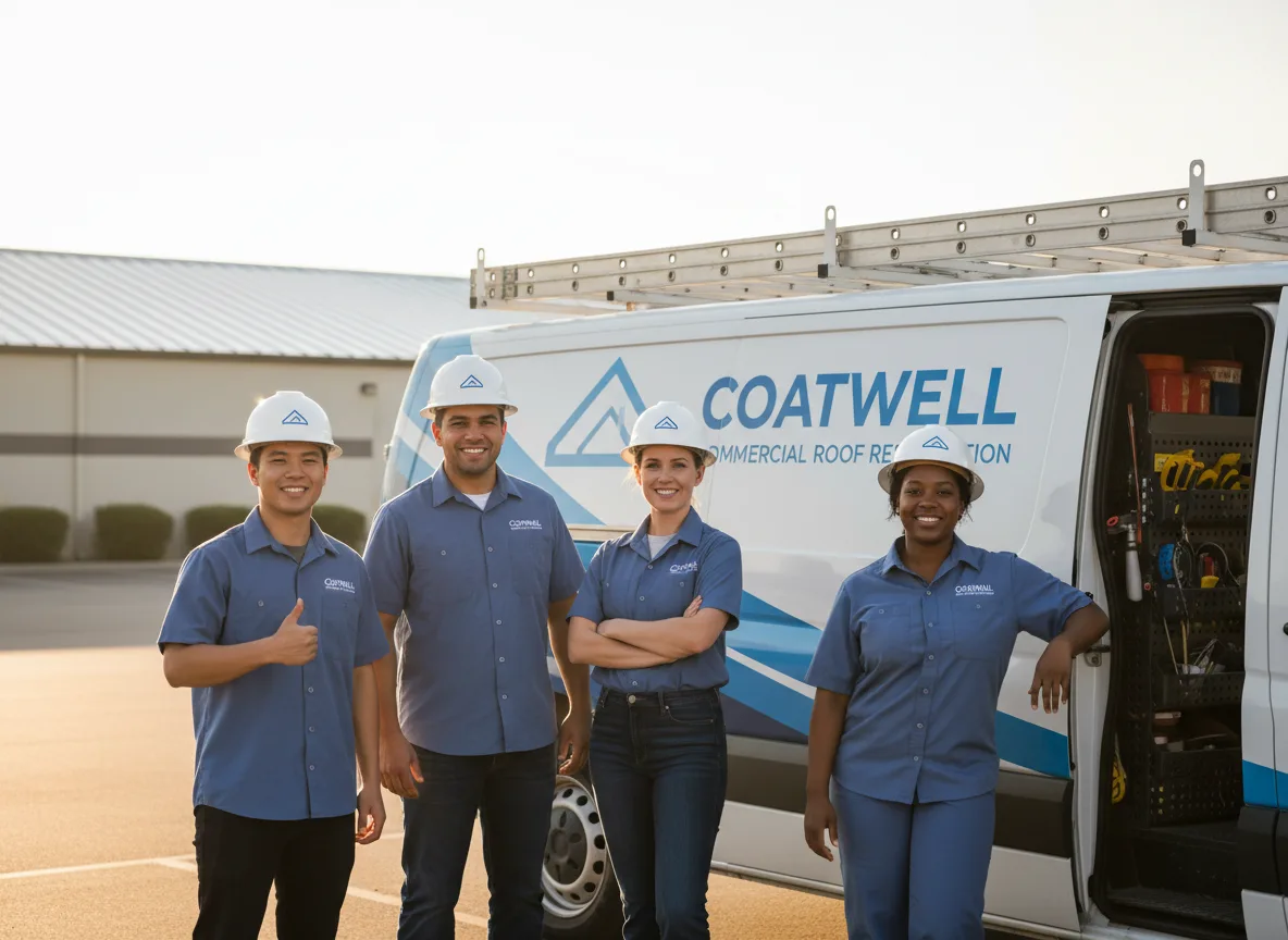 Commercial roof coating company in Hudson, ME
